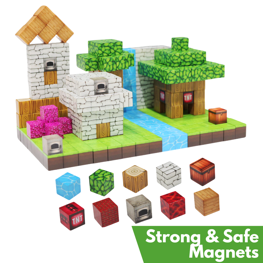 Click Blocks - Build-A-World Magnets