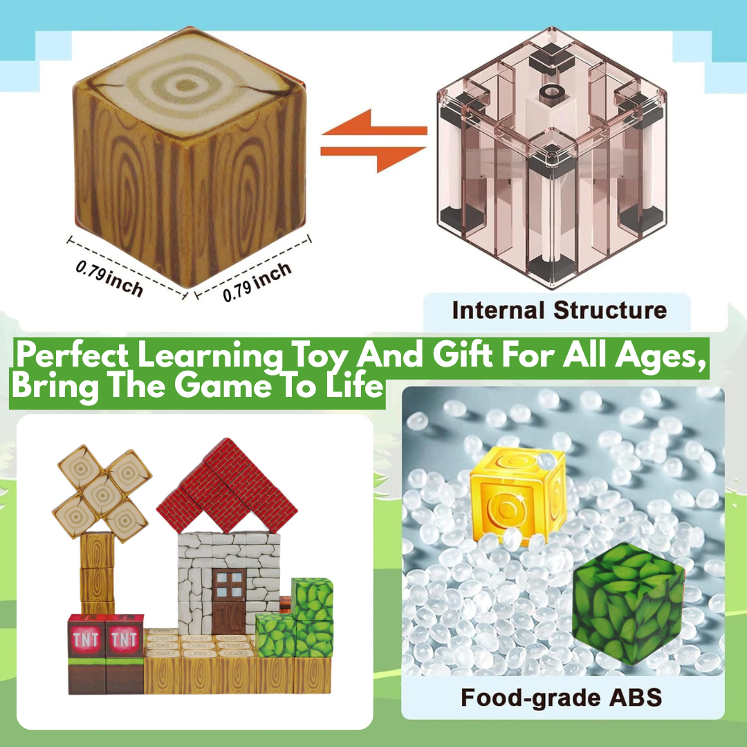 Click Blocks - Build-A-World Magnets