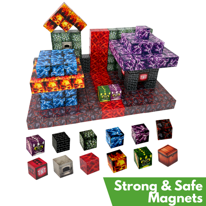 Underworld Build-A-World Magnets – Click Blocks