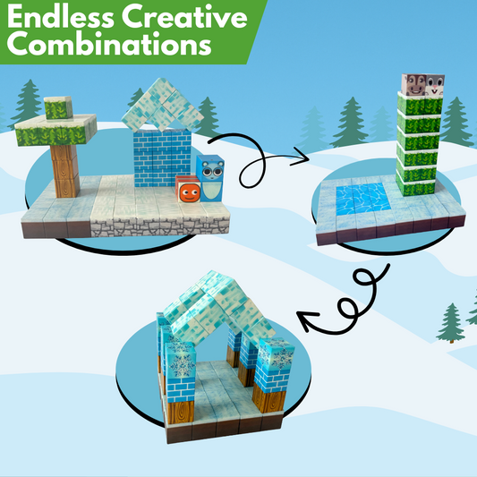 Frozen Build-A-World Magnets