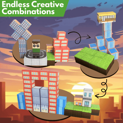 City World Build-A-World Magnets