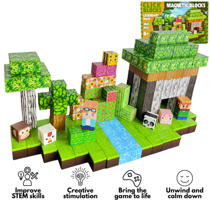 Jungle Build-A-World Magnets