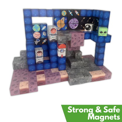 Space Build-A-World Magnets