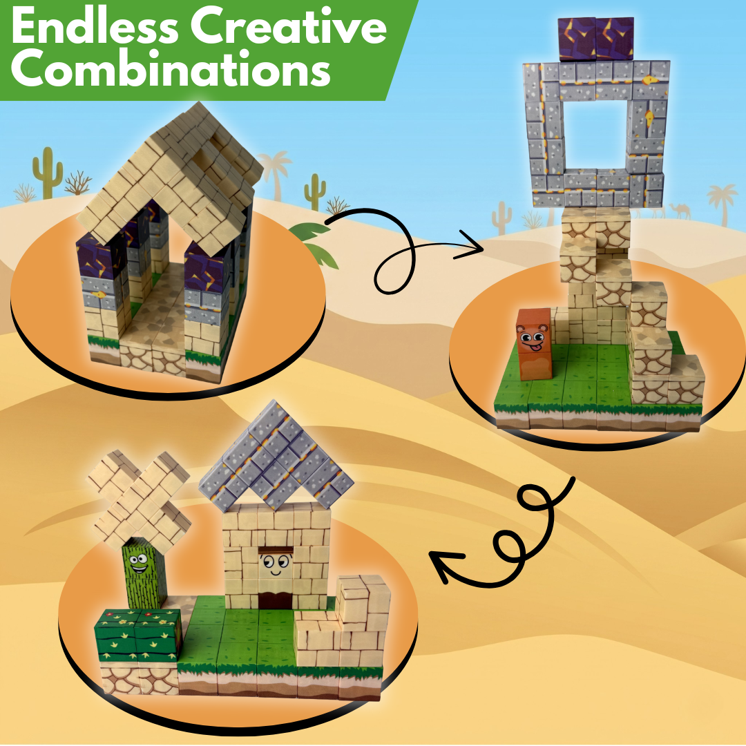 Sandworld Build-A-World Magnets