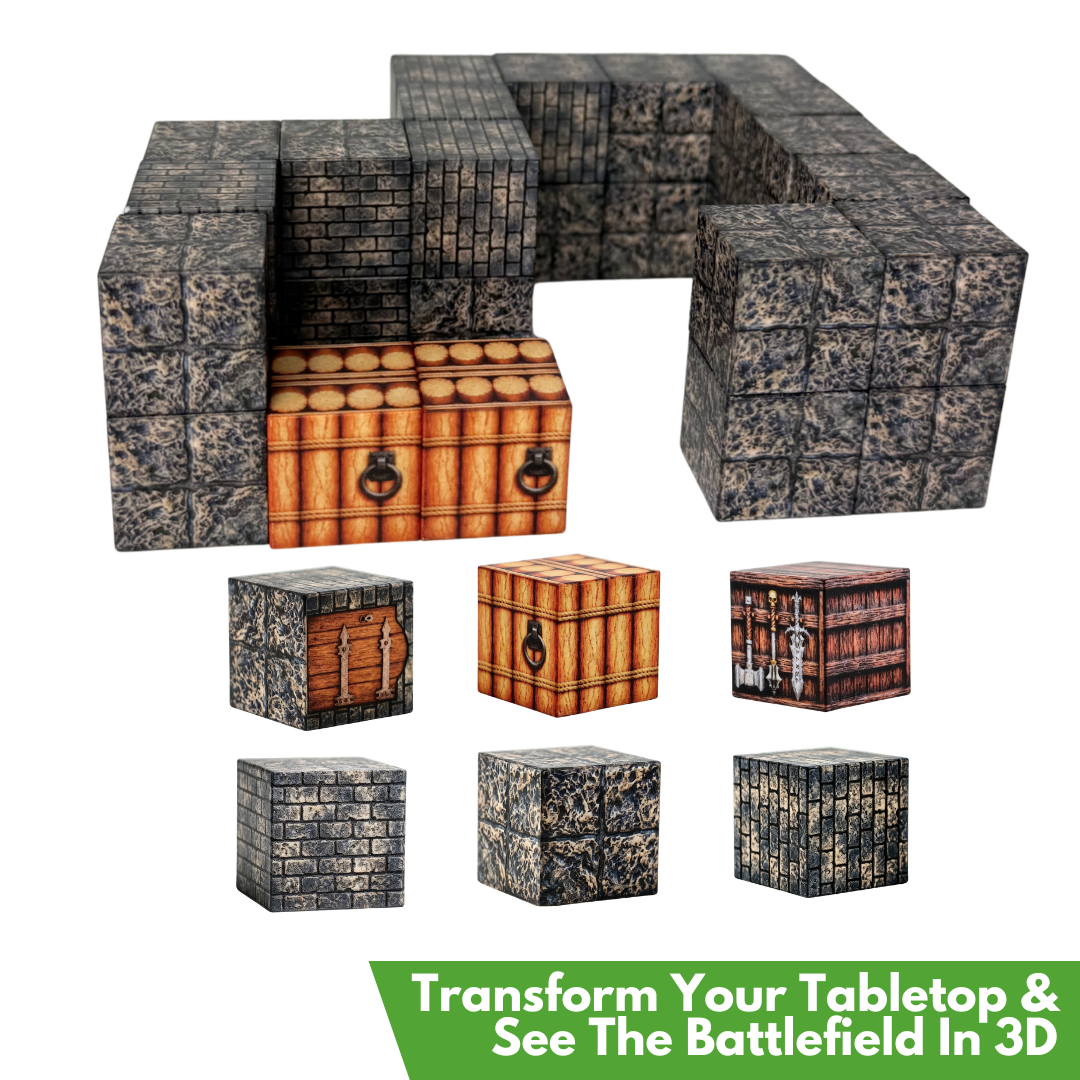 Tabletop Gaming 1" Build-A-World Magnets