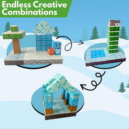 Frozen Build-A-World Magnets